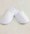 TC066 Towel City Waffle Mule Slippers White colour image